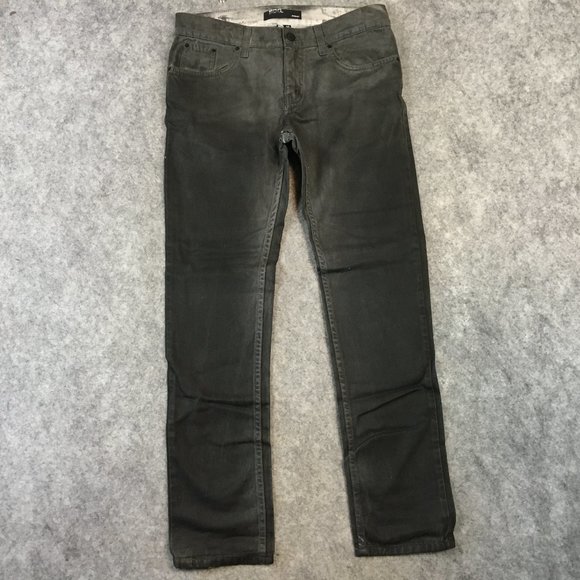 Urban Outfitters BDG Jeans 30x30 Mens Skinny Distressed Faded Black Made USA - Picture 1 of 14
